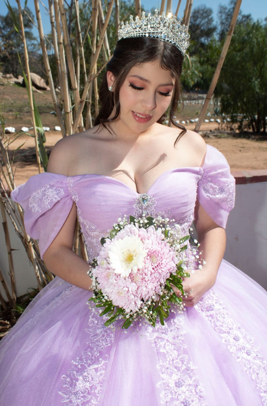 Foto de la quinceañera